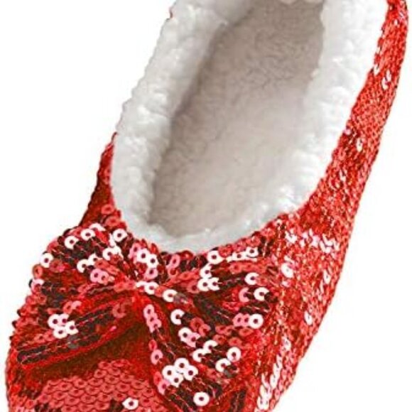 Jewelry - Sequin Slippers for Women Indoor with Sherpa Lining, Womens Slipper Socks with G